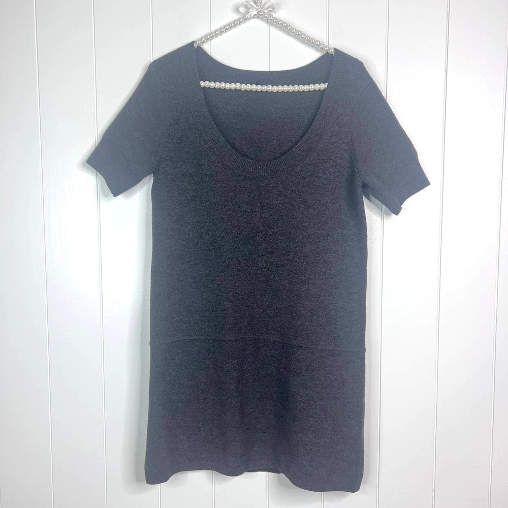 Theory Shift Knit New Steady Jenilee B Dress in Gray‎ SZ M